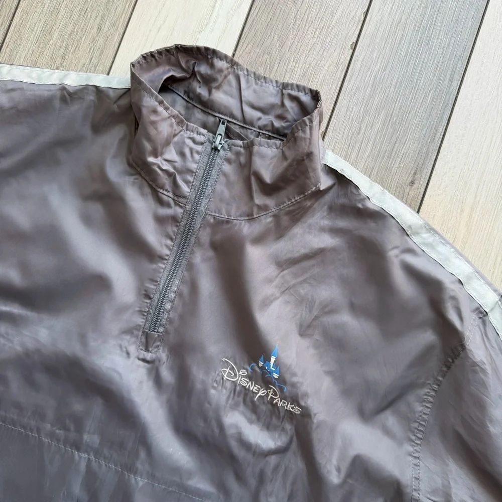 Walt Disney World Disneyland Resort Park Windbreaker Jacket Rain Coat